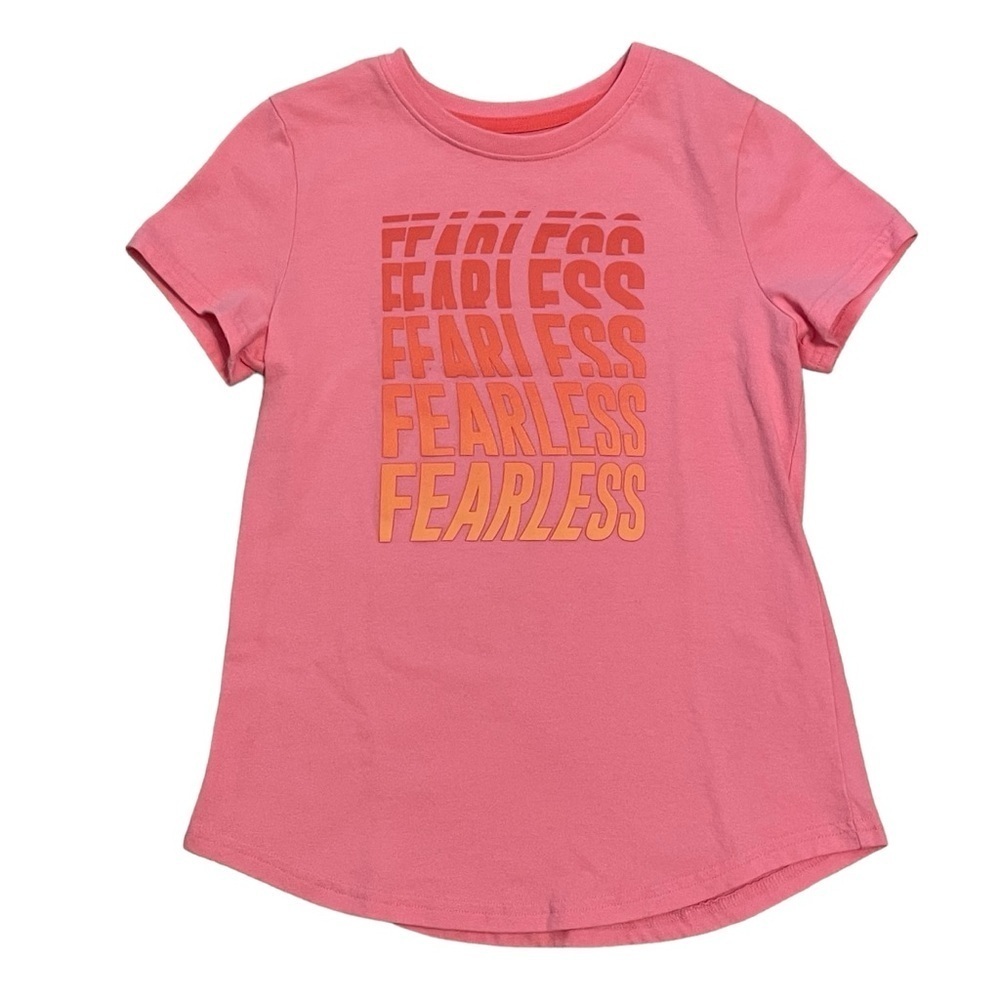 Xersion Coral Pink Fearless Quick Dri Short Sleeve Shirt Size M